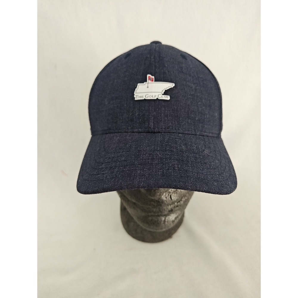 American Needle Tennessee The Golf Club Blue Strapback Hat Cap Adjustable OSFA